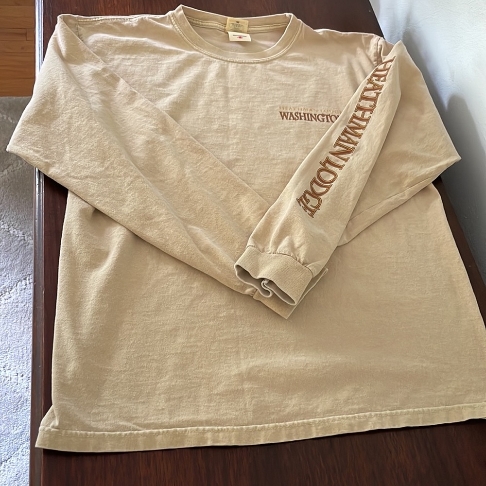 Anvil Men’s 90’s Garment Dyed Tee Washington Sz Med